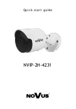 Novus NVIP-2H-4231 Quick Start Manual preview