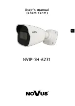 Novus NVIP-2H-6231 User Manual preview