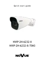 Novus NVIP-2H-6232-II Quick Start Manual preview