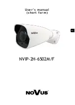 Novus NVIP-2H-6502M/F User Manual preview