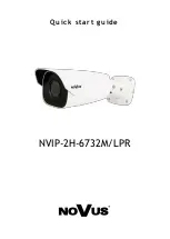 Preview for 1 page of Novus NVIP-2H-6732M/LPR Quick Start Manual