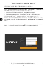 Preview for 16 page of Novus NVIP-2H-6732M/LPR Quick Start Manual