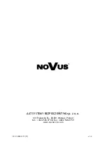 Preview for 18 page of Novus NVIP-2V-4202 Quick Start Manual