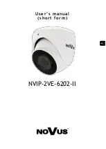 Novus NVIP-2VE-6202-II User Manual предпросмотр