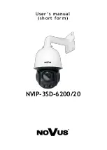 Preview for 1 page of Novus NVIP-3SD-6200/20 User Manual