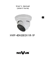 Novus NVIP-4DN2002V/IR-1P User Manual preview