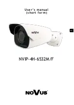 Предварительный просмотр 1 страницы Novus NVIP-4H-6532M/F User Manual