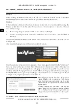 Preview for 16 page of Novus NVIP-4SD-6540/25/F-II Quick Start Manual