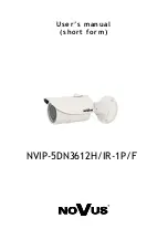 Preview for 2 page of Novus NVIP-5DN3612H/IR-1P/F User Manual