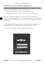 Предварительный просмотр 14 страницы Novus NVIP-5H-4202 Quick Start Manual