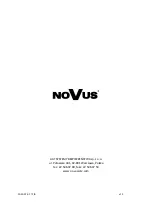 Preview for 36 page of Novus NVIP-5H-4202 Quick Start Manual