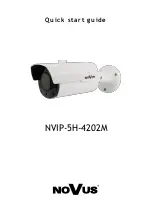 Предварительный просмотр 1 страницы Novus NVIP-5H-4202M Quick Start Manual