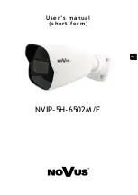 Novus NVIP-5H-6502M/F User Manual preview