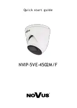 Novus NVIP-5VE-4502M/F Quick Start Manual preview