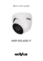 Novus NVIP-5VE-6501/F Quick Start Manual предпросмотр