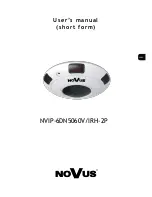 Novus NVIP-6DN5060V/IRH-2P User Manual preview