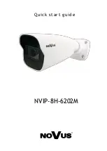 Novus NVIP-8H-6202M Quick Start Manual preview