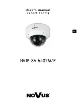 Novus NVIP-8V-6402M/F User Manual preview