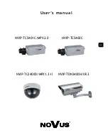 Preview for 1 page of Novus NVIP-TC2400D/MPX1.3-II User Manual