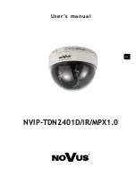 Novus NVIP-TDN2401D/IR/MPX1.0 User Manual preview