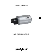 Preview for 1 page of Novus NVIP-TDN5410C/MPX1.0 User Manual