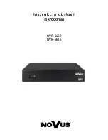 Предварительный просмотр 23 страницы Novus NVR-5609 User Manual