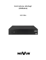 Предварительный просмотр 23 страницы Novus NVR-5836 User Manual