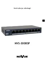 Предварительный просмотр 9 страницы Novus NVS-3008SP User Manual