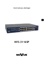 Предварительный просмотр 9 страницы Novus NVS-3116SP User Manual