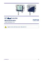 Novus RHT Climate-DM Series Instruction Manual preview