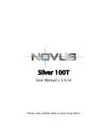 Предварительный просмотр 1 страницы Novus Silver 100T User Manual