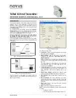 Novus TxRail Operating Manual preview