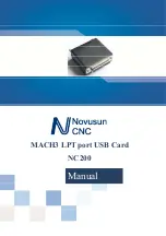 Novusun CNC NC200 Manual preview