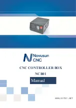 Preview for 1 page of Novusun CNC NCB01 Manual