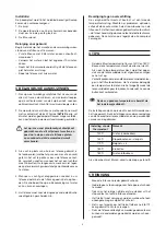 Preview for 4 page of Novy 3711 Instructions For Use And Installation