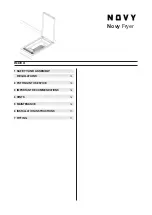 Preview for 14 page of Novy 3711 Instructions For Use And Installation