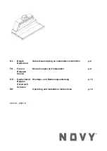 Preview for 1 page of Novy 663/16 Operating And Installation Instructions