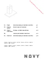 Novy 7210/12 Operating And Installation Instructions предпросмотр