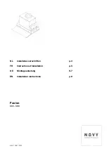 Предварительный просмотр 1 страницы Novy Fusion 680 Installation Instructions Manual