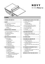 Preview for 17 page of Novy Novy Up Comfort 40 00 Series Operation Instructions Manual