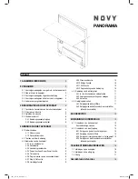 Preview for 2 page of Novy Panorama 1821 User Manual