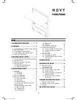 Preview for 38 page of Novy Panorama 1821 User Manual