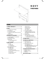 Preview for 56 page of Novy Panorama 1821 User Manual