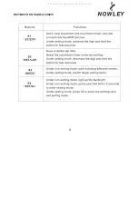 Предварительный просмотр 7 страницы Nowley 86073 User Manual