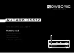 Nowsonic AUTARK DS512 User Manual preview