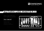 Preview for 1 page of Nowsonic AUTARK LED MASTER II User Manual