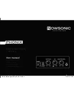 Preview for 1 page of Nowsonic Phonix User Manual