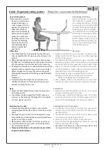 Preview for 20 page of Nowy Styl eUP 3 Operating And Assembly Manual