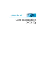 Nox Medical NOX T3 User Instruction preview