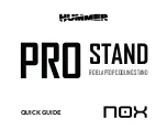 Preview for 1 page of nox Hummer Pro Stand Quick Manual